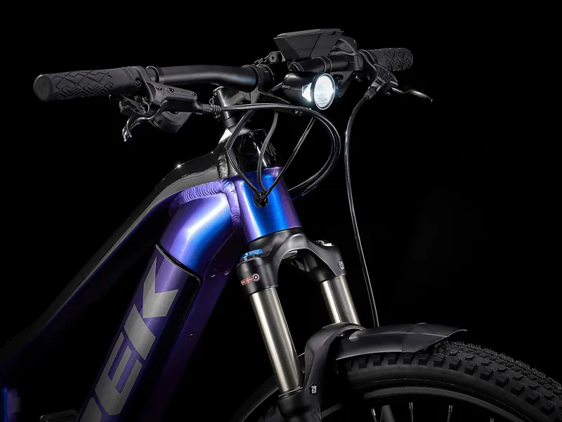 2022 Trek Powerfly FS 4 EQ Electric Mountain Bike Purple and Black-8